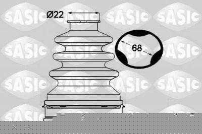 Sasic 1904027 комплект пылника, приводной вал на RENAULT MEGANE III Наклонная задняя часть (BZ0_)