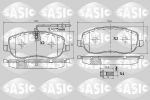 Sasic 6210029 комплект тормозных колодок, дисковый тормоз на FIAT ULYSSE (179AX)