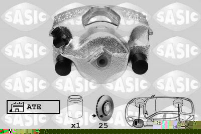 Sasic 6506060 тормозной суппорт на OPEL ASTRA H (L48)