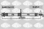 Sasic 6600038 тормозной шланг на PEUGEOT 607 (9D, 9U)