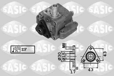 Sasic 7076065 гидравлический насос, рулевое управление на 3 купе (E46)