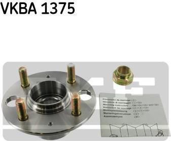 SKF VKBA 1375 комплект подшипника ступицы колеса на HONDA ACCORD III (CA)