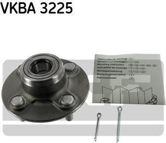 SKF VKBA 3225 комплект подшипника ступицы колеса на NISSAN MICRA II (K11)