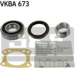 SKF VKBA 673 комплект подшипника ступицы колеса на NISSAN SUNNY (140Y, 150Y)