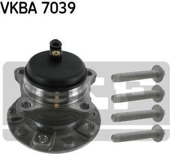 SKF VKBA 7039 комплект подшипника ступицы колеса на CITROEN C4 Picasso II