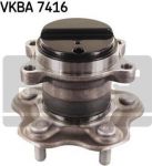 SKF VKBA 7416 комплект подшипника ступицы колеса на NISSAN JUKE (F15)