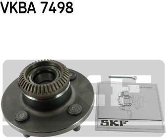 SKF VKBA 7498 комплект подшипника ступицы колеса на NISSAN MICRA II (K11)