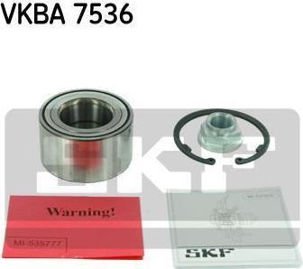 SKF VKBA 7536 Комплект подшипника ступицы колеса