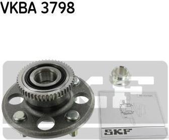 SKF VKBA3798 Комплект подшипника ступицы колеса