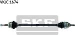 SKF VKJC 1674 приводной вал на OPEL VECTRA B (36_)