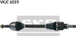 SKF VKJC 6019 приводной вал на RENAULT CLIO III (BR0/1, CR0/1)