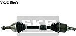SKF VKJC 8669 приводной вал на NISSAN NOTE (E11)