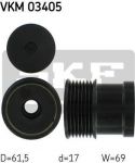 SKF VKM 03405 механизм свободного хода генератора на FORD TRANSIT фургон (FA_ _)