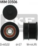 SKF VKM 03506 механизм свободного хода генератора на SAAB 9-3 кабрио (YS3F)
