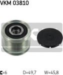 SKF VKM 03810 механизм свободного хода генератора на MERCEDES-BENZ S-CLASS (W222, V222, X222)