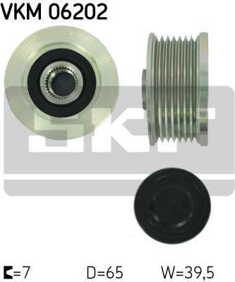 SKF VKM 06202 Механизм свободного хода генератора