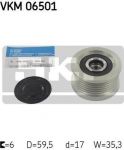SKF VKM 06501 механизм свободного хода генератора на HYUNDAI SANTA FE II (CM)