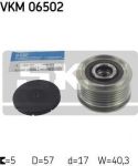 SKF VKM 06502 механизм свободного хода генератора на HYUNDAI ELANTRA седан (MD, UD)