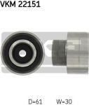SKF VKM 22151 паразитный / ведущий ролик, зубчатый ремень на FIAT FIORINO Pick up (146)