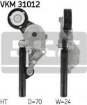 SKF VKM 31012 натяжной ролик, поликлиновой ремень на VW GOLF IV (1J1)