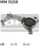 SKF VKM 31218 натяжной ролик, поликлиновой ремень на AUDI A4 кабрио (8H7, B6, 8HE, B7)