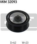 SKF VKM 32093 паразитный / ведущий ролик, поликлиновой ремень на FIAT 500X (334)