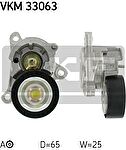SKF VKM 33063 натяжной ролик, поликлиновой ремень на PEUGEOT 206 Наклонная задняя часть (2A/C)