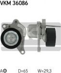 SKF VKM 36086 натяжной ролик, поликлиновой ремень на OPEL MOVANO B фургон
