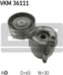 SKF VKM 36111 натяжной ролик, поликлиновой ремень на RENAULT MEGANE III Наклонная задняя часть (BZ0_)