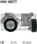 SKF VKM 38077 натяжной ролик, поликлиновой ремень на MERCEDES-BENZ GLK-CLASS (X204)