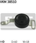 SKF VKM 38510 натяжной ролик, поликлиновой ремень на SMART ROADSTER (452)