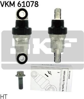 SKF VKM 61078 Амортизатор приводного ремня TOYOTA Avensis II/RAV4 II/III 2.0/2.4L (1660128050)