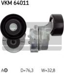 SKF VKM 64011 натяжной ролик, поликлиновой ремень на KIA SORENTO I (JC)