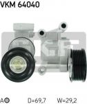 SKF VKM 64040 натяжной ролик, поликлиновой ремень на MAZDA 3 седан (BK)