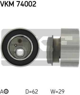 SKF VKM 74002 натяжной ролик, ремень грм на MAZDA 626 IV Hatchback (GE)