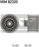 SKF VKM 82320 паразитный / ведущий ролик, зубчатый ремень на NISSAN BLUEBIRD Hatchback (T72, T12)
