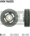 SKF VKM 96005 ременный шкив, коленчатый вал на CHEVROLET AVEO Наклонная задняя часть (T200)