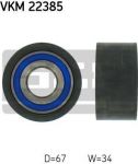 SKF VKM22385 Ролик ГРМ без планки RENAULT S8U/S9U/S9W 2.4/2.5/2.8D/TD Master 81-91 /Trafic 83-97 (7701040204)