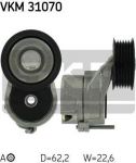 SKF VKM31070 Натяжитель п/к ремня VAG 03->