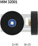 SKF VKM32001 Ролик отклонит.поликлин.ремня
