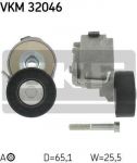 SKF VKM32046 Ролик натяжной поликлинового ремня поликлинового ремня Alfa. Fiat. Opel 1.9CDTI 04> (1754079J50)