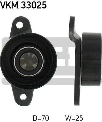 SKF VKM33025 Ролик промежуточный поликлинового ремня Citroen Evasion 98-00,Xantia 95-,Xsara 97-,ZX 95-97 2.0