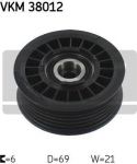SKF VKM38012 Ролик ремня Mercedes W124.201 mot.102.601