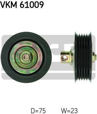 SKF VKM61009 Ролик прив.ремня Toyota Corolla