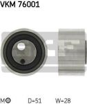 SKF VKM76001 Ролик ГРМ натяжной SUZUKI Baleno 1.3/1.6i 95-02; Grand Vitara 1.6 98-; Jimny 1.3 98-; Swift II 1.6 90-01 (1281071C02)