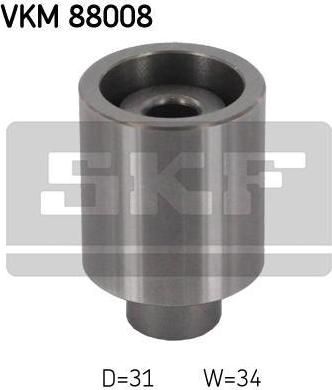 SKF VKM88008 Ролик ремня ГРМ SUBARU IMPRESA/FORESTER 2.0 01-> (13073AA220)