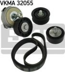 SKF VKMA 32055 поликлиновой ременный комплект на FIAT SEDICI (FY_)