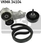 SKF VKMA 34104 поликлиновой ременный комплект на FORD FOCUS (DAW, DBW)