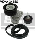 SKF VKMA 34150 поликлиновой ременный комплект на FORD MONDEO III седан (B4Y)