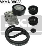 SKF VKMA 38026 поликлиновой ременный комплект на MERCEDES-BENZ C-CLASS купе (CL203)